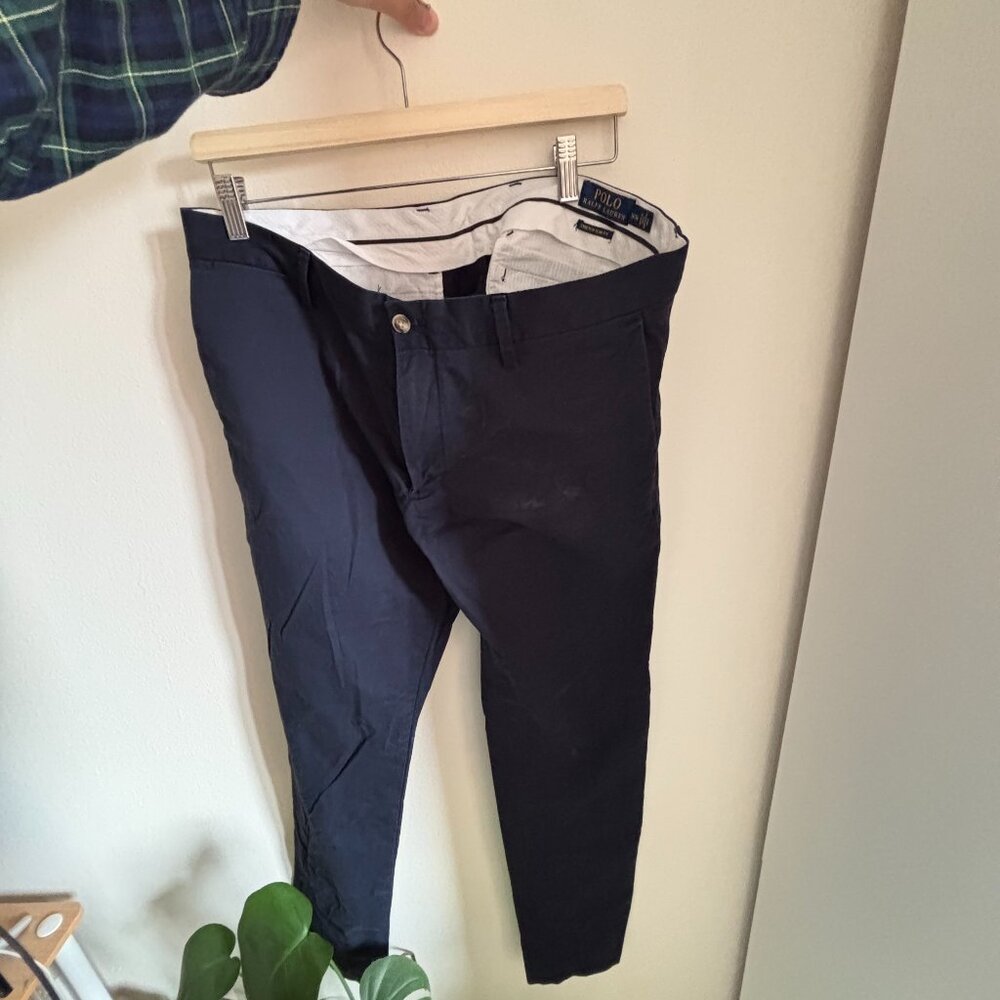 Polo Ralph Lauren Navy Slim Chino 34-34